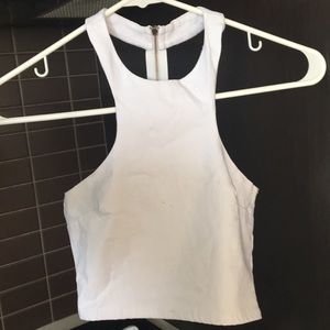 Racerback crop top